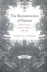 The reconstruction of nations book cover